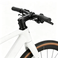 Vélo de route en carbone X Gravel 13 vitesses 700c léger avec freins à disque, roues en alliage d'aluminium et pédales ordinaires – Offre Spéciale