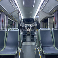 Fabricant Tenglong Electric, autobus articulés à plancher bas de 18 mètres, 46 places, conduite à gauche, pour transport urbain BRT, vitesse maximale de 71 à 90 km/h, norme d'émission Euro 6