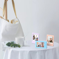 Mini cadres photo pour bureau et table, cadres photo instantanés miniatures de 3 pouces pour film Fujifilm
