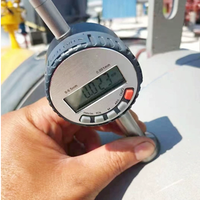 Mesureur de rugosité de surface, mesureur de mailles de sable anti-corrosion par pulvérisation, mesureur de profondeur de grain d'ancrage, mesureur de sablage, mesureur de grenaillage