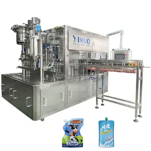 Automatic Fill And Seal Machine Manufacturers Doypack Filling And Sealing Machine Bag Liquid Filling And Sealing Capping Machine