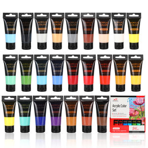 Bomeijia ชุดสีอะคริลิค24สี35มล. แบบมืออาชีพปลอดสารพิษ - Product Image 3