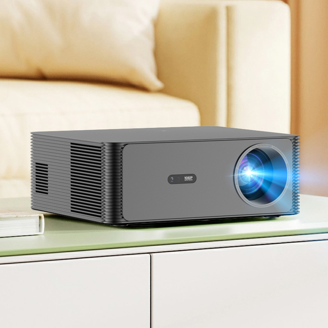 New Design P6  Full Hd Auto Focus New USB Android Lcd Projector 4K Wifi Led Video Overhead Movie Projectors for Home Theater