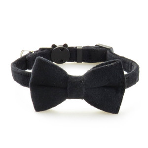Holesale-<span class=keywords><strong>collar</strong></span> de terciopelo con lazo para gato, cómodo y suave, con hebilla de seguridad - Product Image 4