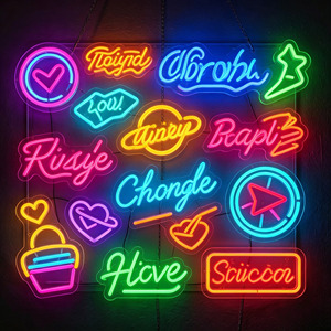 Letrero LED de Neón con Diseño de Barbacoa, Popular para Tiendas de Asados, Restaurantes al Aire Libre, Bares Informales, Decoración de Pared - Product Image 1