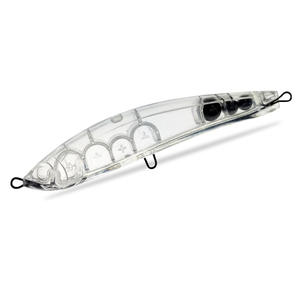 เหยื่อตกปลาแบบไม่มีสี ขนาด 148 มม. น้ำหนัก 43 กรัม แบบจมน้ำ รูปทรงดินสอ สำหรับตกปลาในน้ำจืด น้ำเค็ม ปลาแซลมอน ปลาไพค์  แบบ DIY - Product Image 1