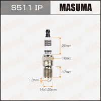 Bougie d'allumage MASUMA S511IP en gros pour VOLVO V50 1.8L L8-DE EGI 30777349 1315691 1324211