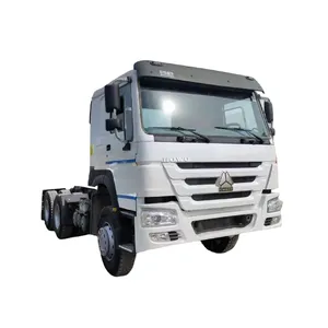 Hot-Verkoop Internationale Markt Gebruikt 10 Wielen 6X4 Diesel Sino Howo Tractor Vrachtwagen Te Koop In Afrika