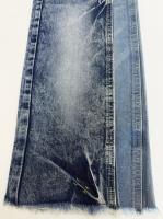 Tissu denim bleu extra large 180 cm, 332 GSM, 9,8 OZ, en mélange de cellulose régénérée écologique polyester/coton, tricot pour filles, vente en gros