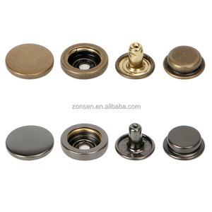 12.5mm 501 503 bouton-pression Double face en métal, bouton-pression pour vêtements 17mm doudoune boutons en laiton - Product Image 3