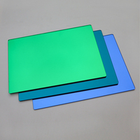 1mm 1.5mm 2mm Or Plexiglas Argent Rose Or Miroir Acrylique Feuille de Miroir Acrylique Or