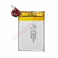 SUNKING Baterai Lithium Polymer Isi Ulang 3.7V 550mAh untuk Sepeda Listrik/Skuter Model 453040 (4.5x30x40mm)