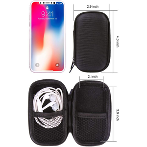 Estuche Protector Rígido de EVA con Logotipo Personalizado en Relieve, Bolsa de Almacenamiento Portátil Resistente a Impactos para Dispositivos de Música <span class=keywords><strong>MP3</strong></span> y MP4 - Product Image 4