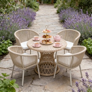 Chaises de patio d'extérieur, chaises de loisirs de jardin de villa, meubles de balcon imperméables et résistants au soleil - Product Image 5