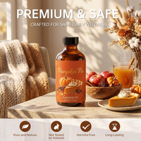 Huile parfumée à la tarte à la citrouille, parfum gourmand d'automne hautement concentré, huile essentielle pour la fabrication de bougies, de savons, de diffuseurs et d'arômes d'intérieur