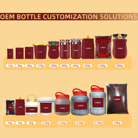 Salsa Halal Hoisin 609G botella OEM personalizable embalaje salsa Industrial haitiana para restaurantes y hogares