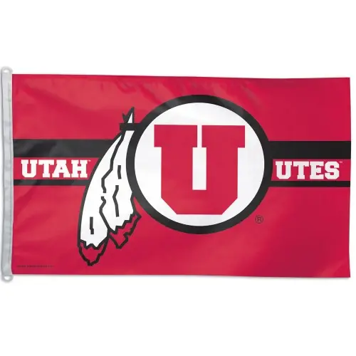 Benutzer definierte University of Utah Utes 3'x5 'NCAA College Flagge