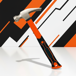 24oz Heavy Duty Framing Hammer with Fiberglass Handle and Iron Claw-Multi-Purpose Nail <b>Puller</b> OEM Customizable - Product Image 6