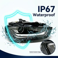Vente flash : Ensemble de phares LED pour Audi A4L S4 RS4 B8.5 2013-2016, phare avant, projecteur DRL, éclairage automobile