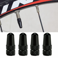 Nouveaux bouchons de valve de pneu Kaiku de haute qualité en alliage d'aluminium pour vélo, capuchons de tige de roue de VTT anti-poussière colorés, compatibles voiture