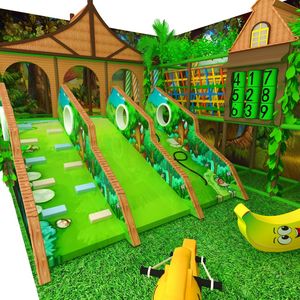 Equipo de Juego Infantil de Alta Calidad, Colorido y Divertido, Estilo Bosque, para Niños Pequeños, para Interiores, para Niños Activos - Product Image 1