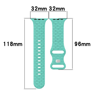อิฐรูปแบบสายสําหรับ<span class=keywords><strong>Apple</strong></span> <span class=keywords><strong>Watch</strong></span> 40 มม.38 มม.41 มม.42 มม.44 มม.45 มม.ผู้หญิงผู้ชายซิลิโคนสําหรับUltra <span class=keywords><strong>Series</strong></span> 9 8 <span class=keywords><strong>7</strong></span> 6 SE 5 4 3 2 1 - Product Image 3