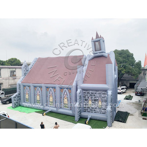 Grado comercial <span class=keywords><strong>2021</strong></span> IAAPA Casa embrujada inflable comercial de Halloween, sala de escape inflable - Product Image 6