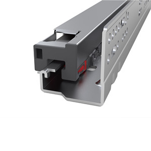 Factory Direct Ts21 Galvanized Steel <strong>3</strong>-<strong>Fold</strong> Drawer <strong>Slides</strong> Concealed <strong>Slide</strong> Under Mount For Kitchen Use - Product Image 2