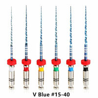 Nouvelles Fresas Endodontiques 04 à Cône Fixe, Activées par la Chaleur, Bleues, Hanway, 6 Pièces/Boîte, 1 An, Certifiées ISO13485, Nickel