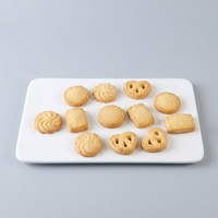 Biscuits danois au beurre, croustillants et crémeux, sans sucre ni glucose, avec logo personnalisé, commande en gros