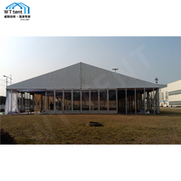 10x12 10x15 10x20 10x30 10x40 10x50m maria ma salon bâche pvc blanche avec plancher de cassette