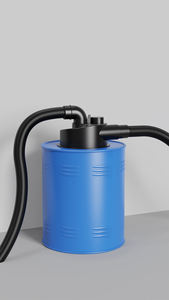 2.5 ''PEMEDOR falegnameria doppio filtraggio ciclone collettore di polveri fai da te turbo filtro industriale separatore polvere - Product Image 4