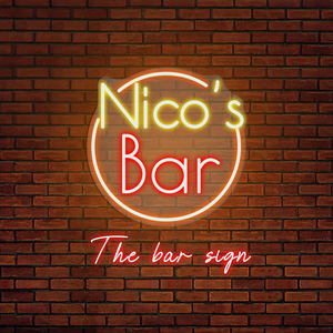 Letrero de Neón LED RGB Personalizable, Letrero Comercial con Nombre Personalizado, Letrero de Neón con Temática de Golf - Product Image 3