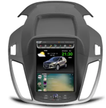 Dvd Player Mobil PX6, Layar Tesla Android 10.4 9.0 "untuk Ford Kuga 2013-2017 Ram4 + 34 Butil-In Carplay Dsp