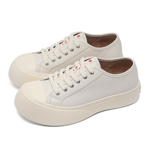 Zapatos de Plataforma de Alta Calidad, Lujosos y Modernos, con Suela Gruesa, Parte Superior de Cuero Genuino, Transpirables, Resistentes a la Abrasión, con Banda Elástica - Product Image 6
