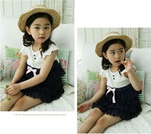 Vestidos de Encaje con Mangas Cortas para Niñas, Venta al Por Mayor, Verano 2015 - Product Image 2