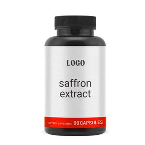 Cápsulas de Extracto de Azafrán Vegano de Marca Privada OEM/ODM para el Apoyo de la Salud Ocular en Adultos - Product Image 1