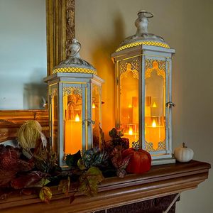 Christmas LED <b>Candle</b> Flameless Remote Control Swinging Flame Wax <b>Candle</b> with Glass Cover Home Decoration Festive Diwali - Product Image 2