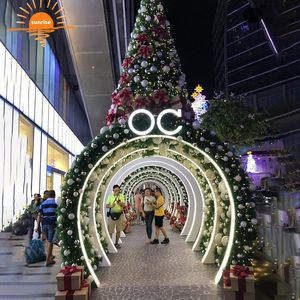 Lumières décoratives de Noël luxueuses de grande taille pour l'extérieur, 16 pieds, 20 pieds, 30 pieds, 40 pieds, motif d'arbre de Noël luxueux - Product Image 2