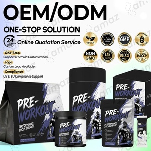 Amaz Pre Workout Creatine Powder Customized <strong>Your</strong> Brand Sports Nutrition <strong>Supplement</strong> Helps Build Endurance - Product Image 3