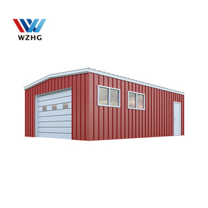 Weizhengheng precio barato prefabricadas de metal de almacenamiento de garaje de jardín de acero cobertizos y almacén - Product Image 1