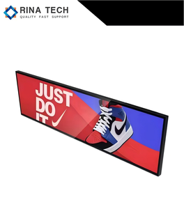 Rina Tech-Estantes de supermercado para interior, tamaño personalizado, ultra ancho, 50 pulgadas, borde de panel, publicidad, reproductor multimedia, pantalla Lcd - Product Image 6
