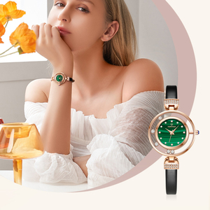 Đồng Hồ Nữ Kim Cương Quà Tặng Thiết Kế Đồng Hồ Thạch Anh Nữ Cổ Điển Chống Nước Sang Trọng Tùy Chỉnh Cổ Tay Thương Hiệu Nổi Tiếng - Product Image 2