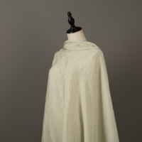 Tissu en satin jacquard à effet d'ondulation d'eau 100% polyester personnalisé SBW pour foulard femme