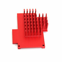 Nouveau design chinois haute précision CNC usinage profilé de dissipateur de chaleur par extrusion d'aluminium anodisé pour CPU/GPU