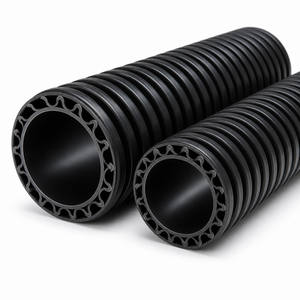 Tubería Corrugada de Doble Pared de HDPE Resistente a Productos Químicos, de Alta Calidad, SN16 DN300-DN800, <span class=keywords><strong>para</strong></span> Drenaje Municipal - Product Image 6