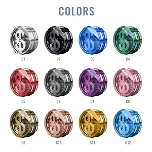 Custom Logo 63mm 2Layer Metal <b>Herb</b> <b>Grinder</b> New Design Tobacco Crusher with Pollen Scraper, Smoking Accessories for Spice <b>Grinder</b> - Product Image 6