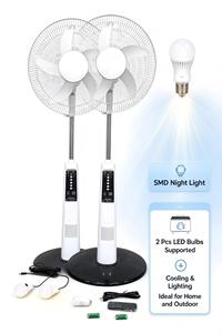 Stylish Mechanical Battery Operated Rechargeable Solar Fan White Fan With Solar Panel For Home Corrugated Box Solar <b>Air</b> <b>Cooler</b> - Product Image 1