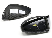 Cover Spion Mobil Serat Karbon Custom Fit, Pengganti Tutup Spion Samping untuk Audi A6 C8 S6 RS6 A7 S7 RS7 A8 Aksesoris