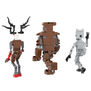 MOC1662 the Ram the Owl animales hostiles mamut entidades secretas personajes del juego ensamblar bloques de construcción juguetes para niños - Product Image 6